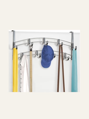 LYNK Professional® Home™ Over Door Hooks Rack - Platinum 