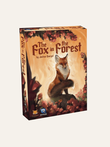 picture of bax with fox on it for the The Fox in The Forrest card game for two.