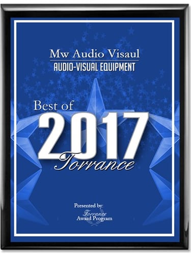 Torrance Business Award 2017 MW Audio Visual