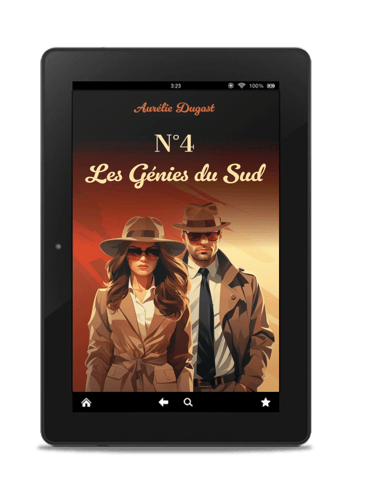 Ebook "N°4 Les Génies du Sud", le roman policier d'Aurélie Dugast.