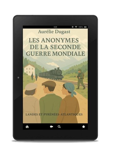 Ebook "Les anonymes de la Seconde Guerre Mondiale", le roman historique d'Aurélie Dugast.