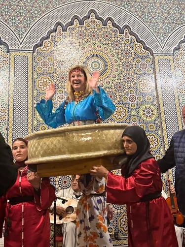 US Morocco Tours celebrate a special guests wedding anniversary