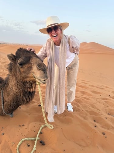 US Morocco tours special camel rides in the Moroccan Sahara desert