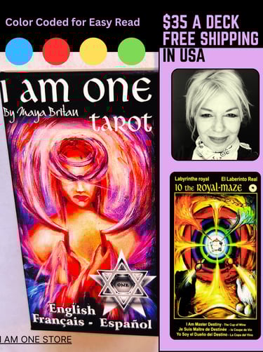 I Am One tarot deck tarot readings in Los Angeles & online