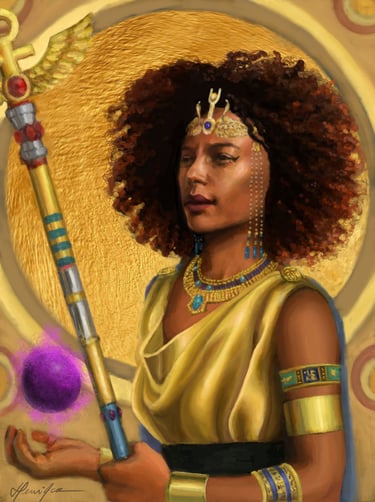 Egyptian Sorceress artwork