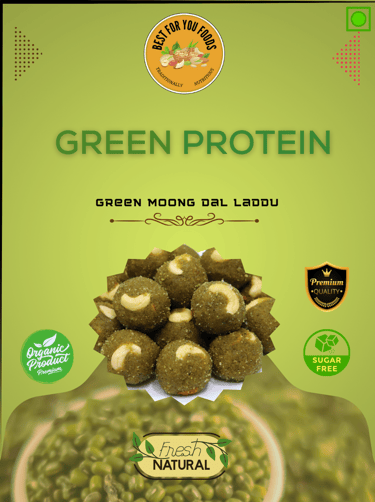 a bag of green peas and nuts on a plate