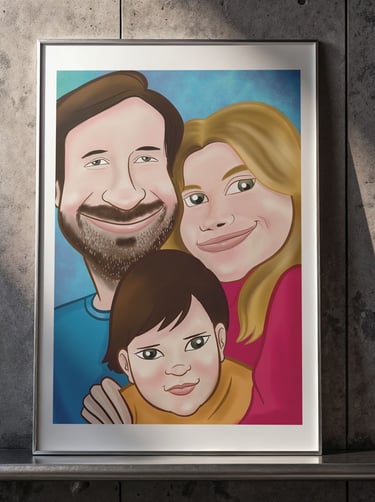Caricature gift