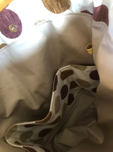 détail sac cabas en vadrouille