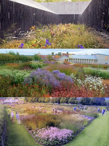 Dutch landscape designer Piet Oudolf known for naturalistic planting and modern garden design philos