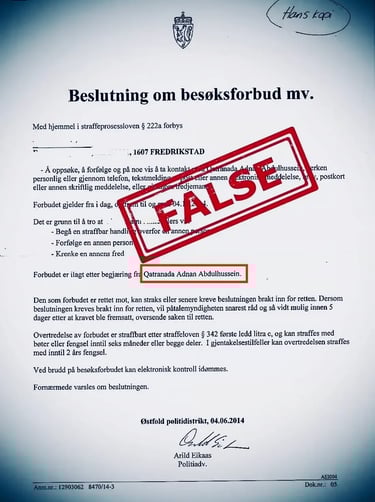 salah hassan al saadi, zainab abdulkarim, Qatranada Adnan Abdulhussein, Hege Finsveen 