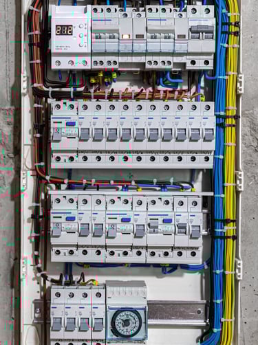 Cuadros eléctricos de control, potencia y protección