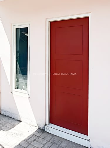 Pintu Solid Wood Panel finishing mowilex E