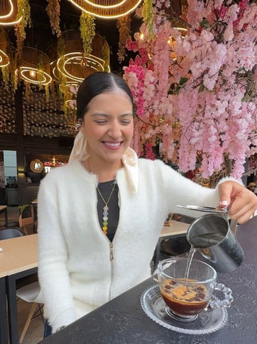 Café en el Restaurante Café Bar La Martina Salento Quindío