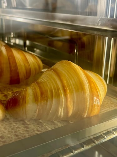 Croissant au four