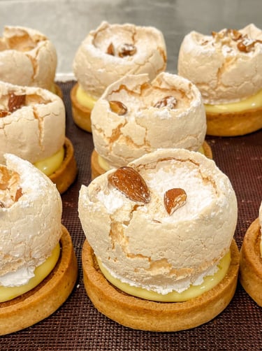 Tartelettes citron meringuées