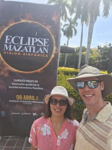 Mazatlán Eclipse 2024 poster