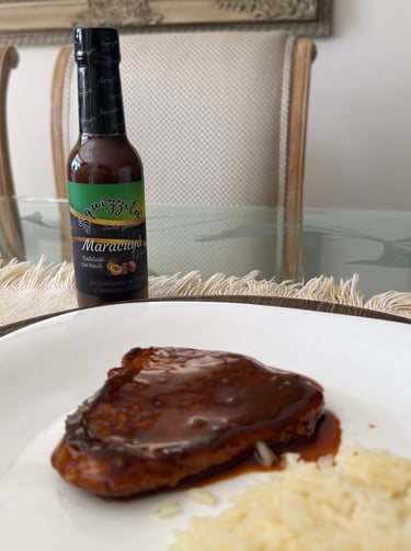 Recetas de cañón de cerdo con salsa de maracuyá en dulzado con panela