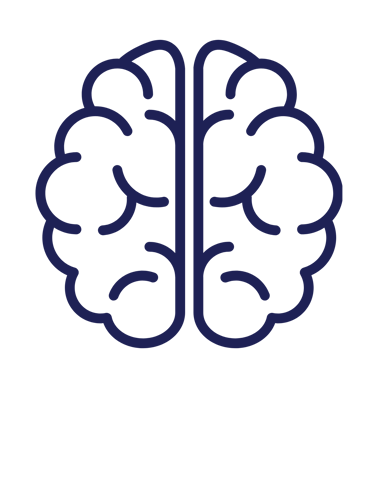 an icon of a cross-section of a brain