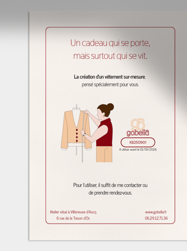 bon cadeau expérience Lille