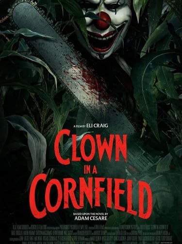 Clown in a Cornfield