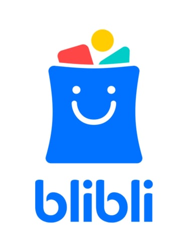 Logo Blibli di website Sandal Gunung Sabertooth