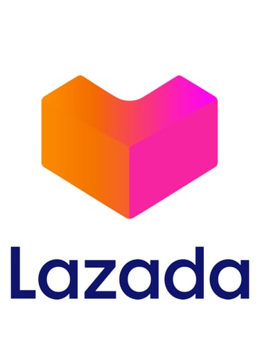 Logo Lazada di website Sandal Gunung Sabertooth