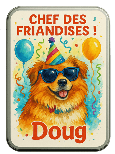 Doug boite personnalisée