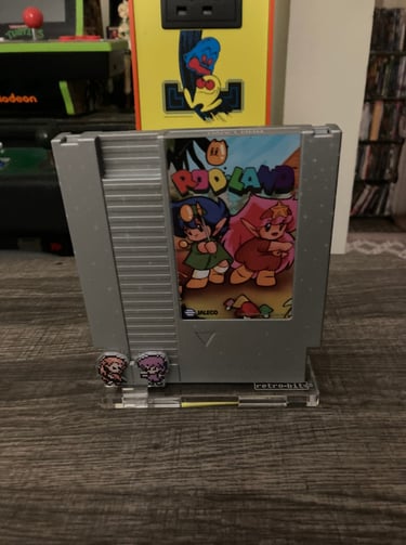 Retro-Bit Rodland Cartridge NES Frontside