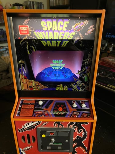Numskull Space Invaders Part 2 Opening Title Screen