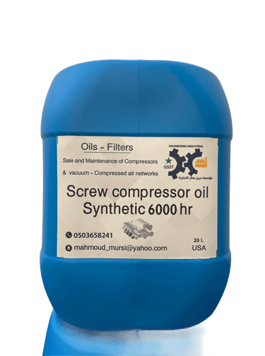 Synthetic screw compressor oil