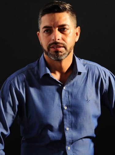 a man with a beard and a beard