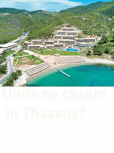 Unde ne cazam in Thassos?