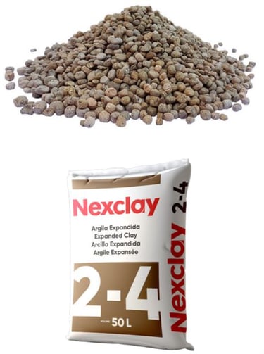 Billes d'argile expansée 2-4