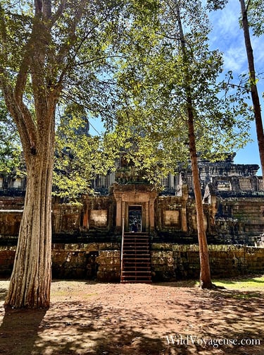 Entrée du temple Ta Keo, SIem Reap, Cambodge