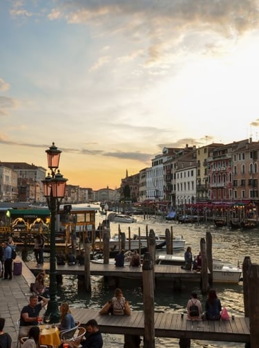tramonto venezia