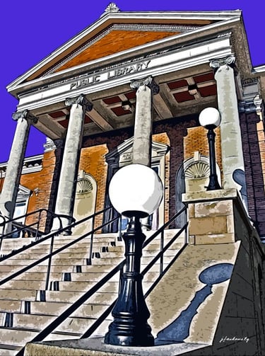 Carnegie Building entrance 2712