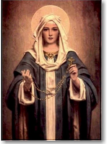 Rosary Garden Plaque