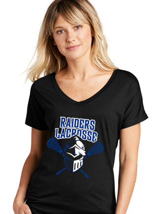 Girl wearing lacrosse spirit wear