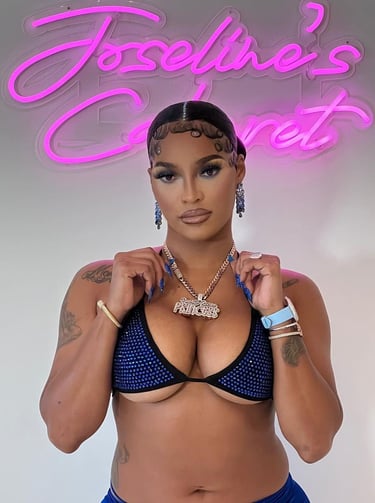 Another beautiful Joseline Hernandez photo in a bikini top. baby hair