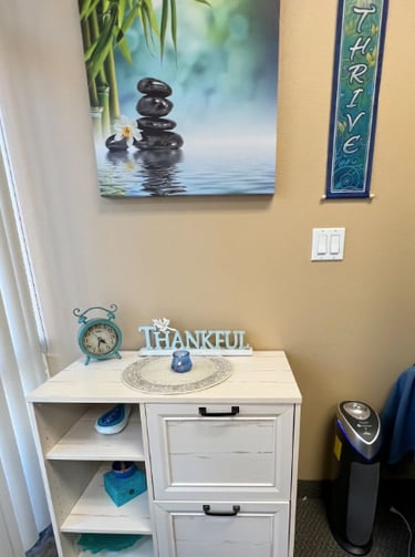 Staci Montgomery's therapy office