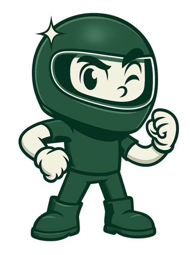 Servicio pionero de limpieza automática de cascos de moto en España.