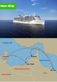 Sail Costa Toscana from Dubai