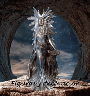 La imagen es una Figura de la diosa Hecate