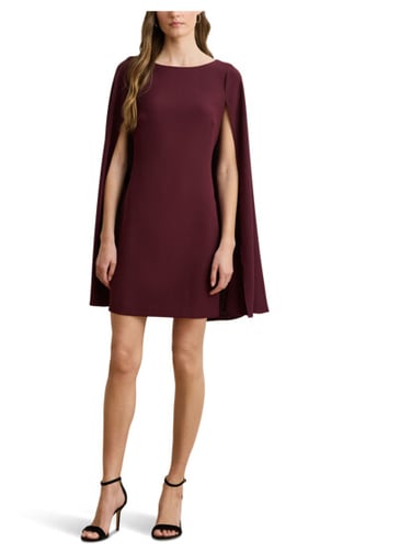 lauren-ralph-cape-georgette-cocktail-dress-dark-garnet