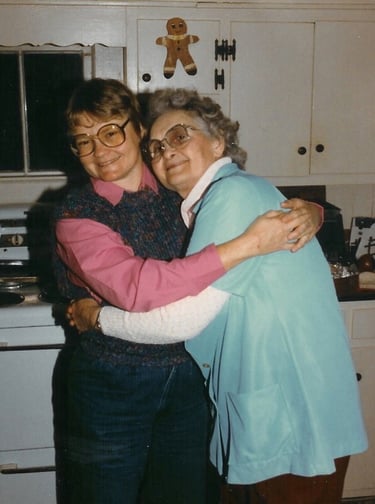 Laura Ray and Laura Gertrude Keech Smith (October 23rd, 1917-July 28th, 2007)