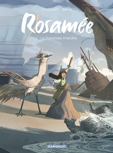 Première de couverture du tome 1 de la BD Rosamée