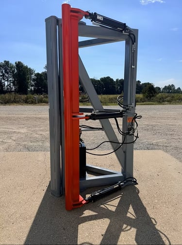 vertical box culvert cage bender