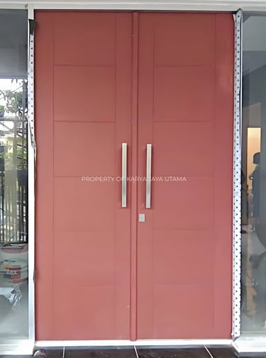 Pintu Solid Wood Panel finishing mowilex A