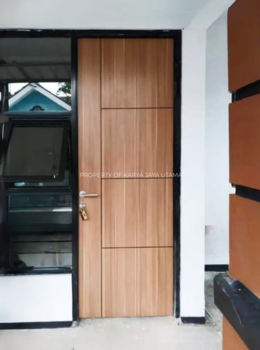 Pintu SWP lapisan HPL untuk rumah tinggal