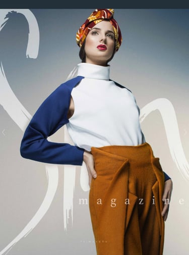 Editorial Magazine Feature about Artist And Fashion Illustrator Sonya Parra